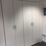 Cupboard Walling with Concealed Hinges
