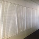 Cupboard Walling with Mesh Panels