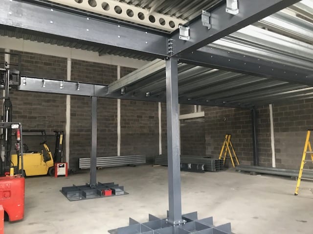 Gym Mezzanine under Construction