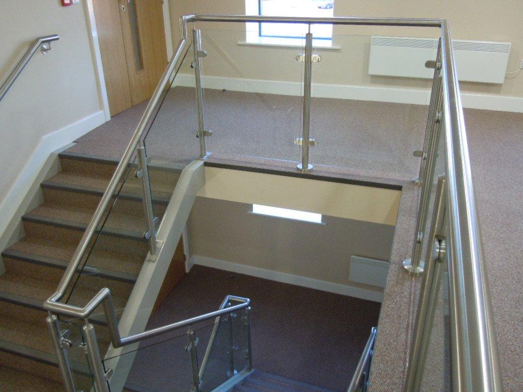 Refurbishment office staircase