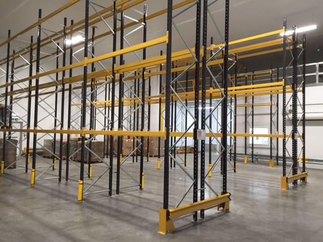 Drive in racking Installation